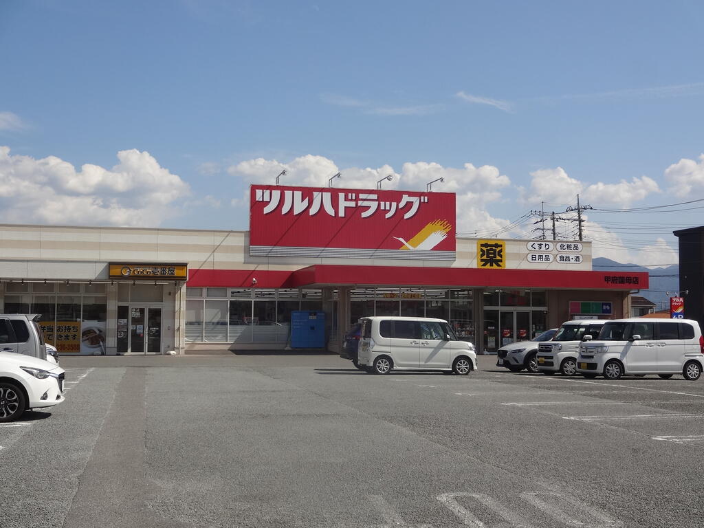 ドラックストア　ツルハドラッグ甲府国母店（ドラッグストア）まで340m