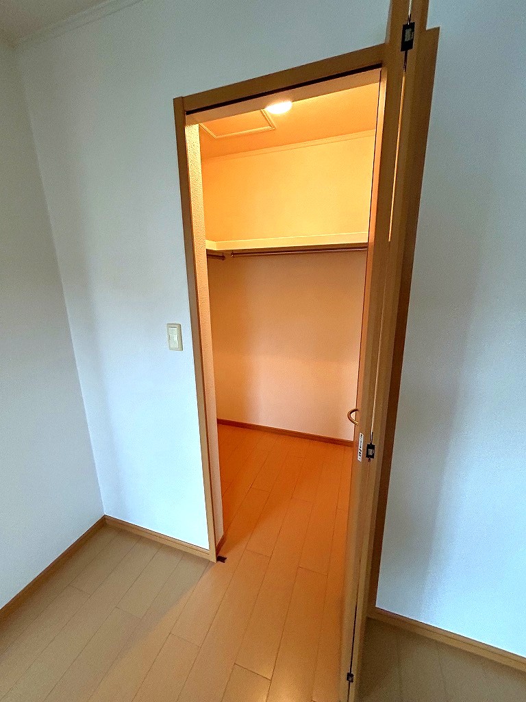 収納　ウォークインクローゼット