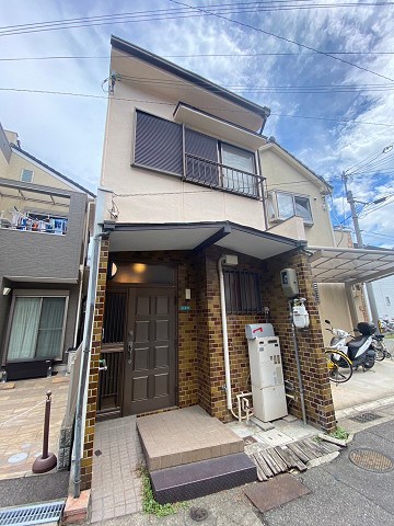 笠屋町貸家の建物外観