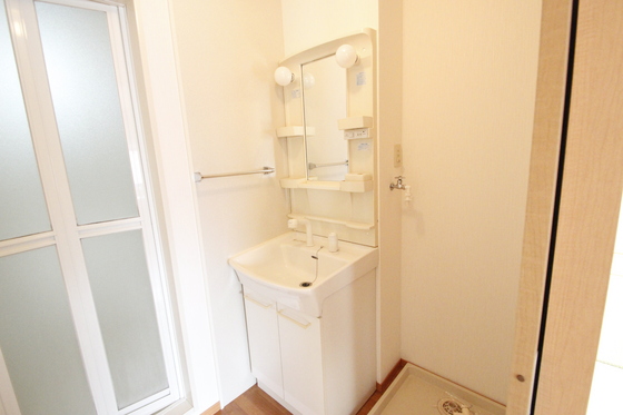 洗面設備　※他の号室の写真です。