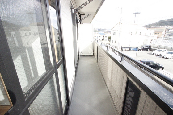 バルコニー　※他の号室の写真です。