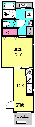 アルモニー大浜の間取り