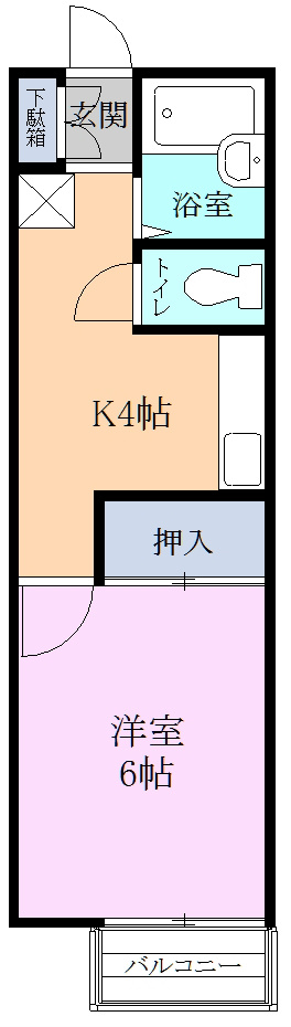 ニューシティ今之浦の間取り