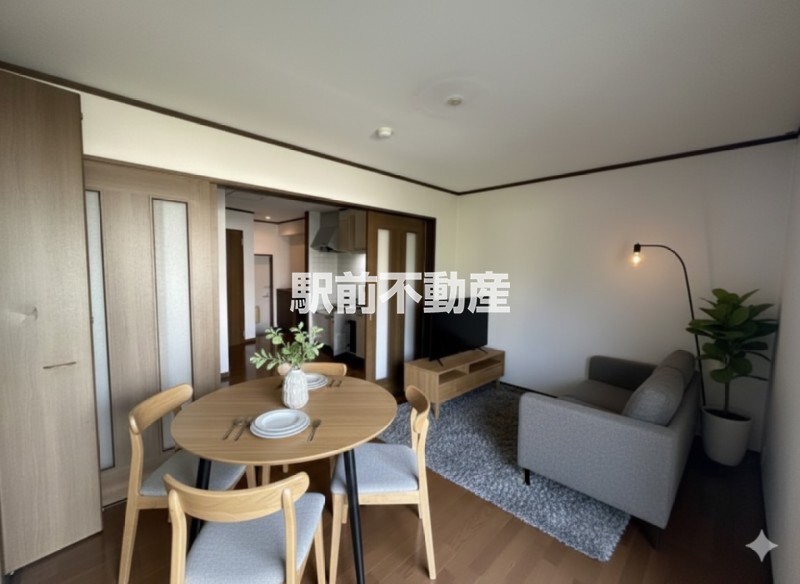 居室・リビング　ＡＩステージング画像です