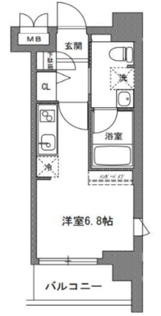 【TLRレジデンス川崎大師の間取り】