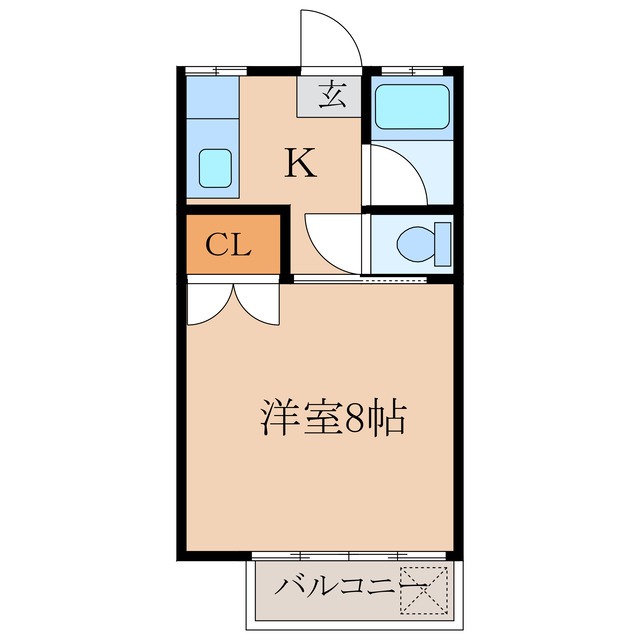 サンテラス８の間取り