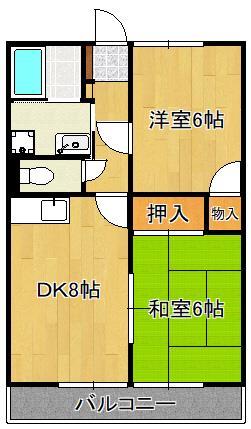 フラワーヴィレッジ平尾の間取り