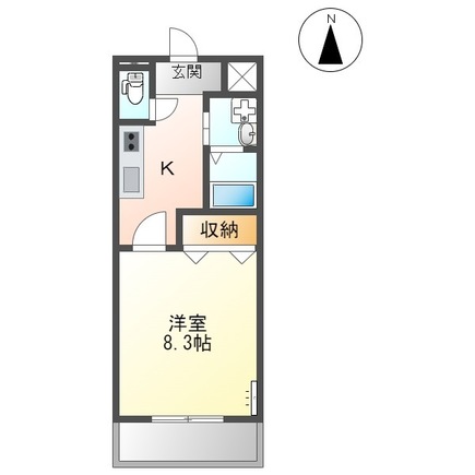 フィオーレ崎岡の間取り