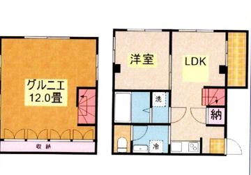 グリーンハイツ矢口の間取り