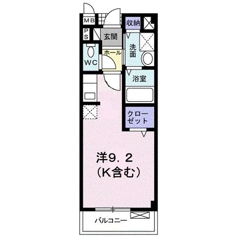 エスボワール三成の間取り