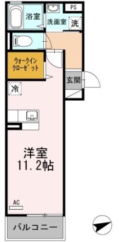 トレス城野館の間取り