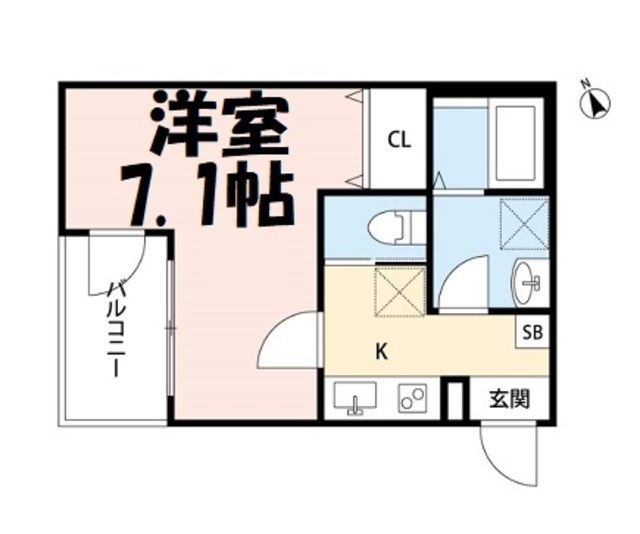 グランプルーヴ東大宮の間取り