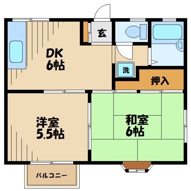 シャトルアイの間取り