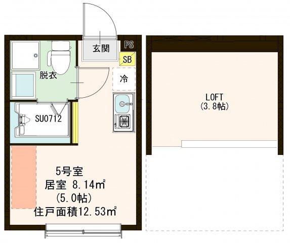 ケルシュージュの間取り