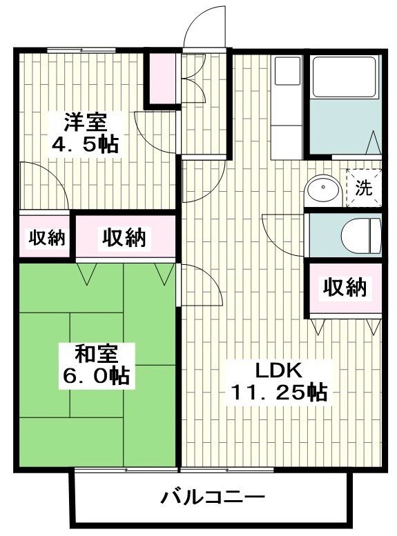 ヴィラージュ鎌倉Ａの間取り