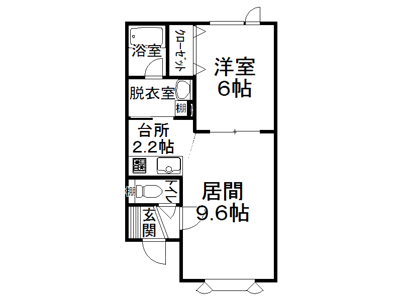 グリーンフィールドの間取り