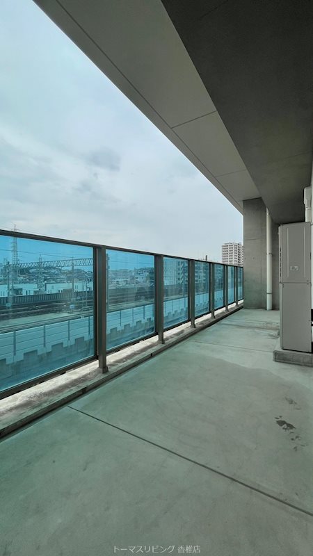 バルコニー　他号室のお写真です。