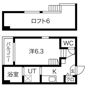 シンシア本陣の間取り