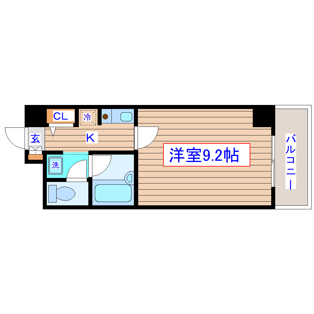 KC21ビルの間取り