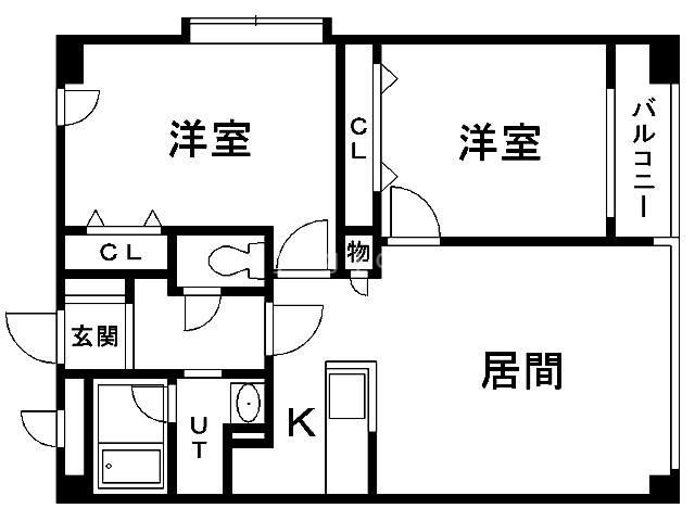 ノヴァ南円山の間取り