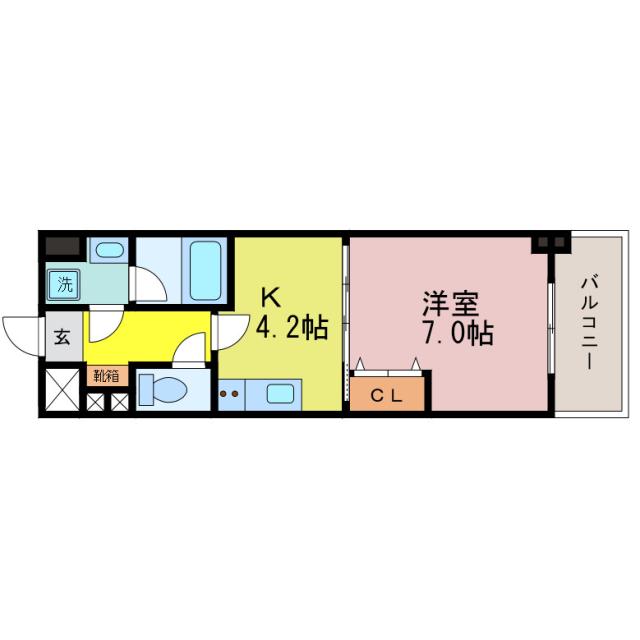 大津市長等のマンションの間取り