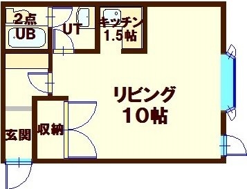 ハイムオークボの間取り