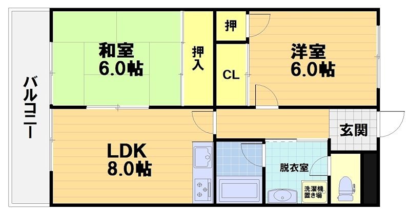 ルシエール川豊の間取り