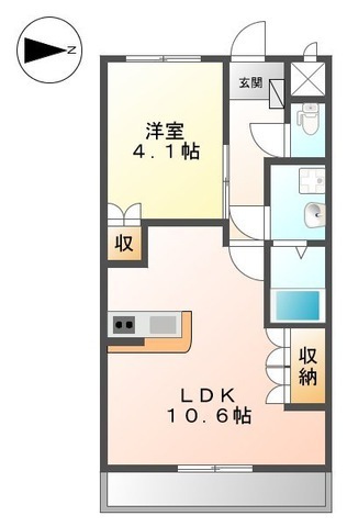 アンシャンテの間取り