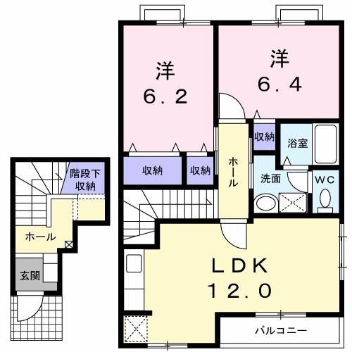 メゾンリファインＭの間取り