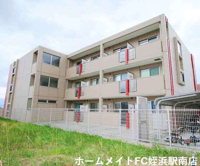 福岡市西区元浜のマンションの建物外観