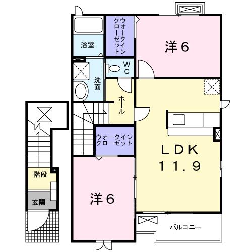 アンリシールIIの間取り