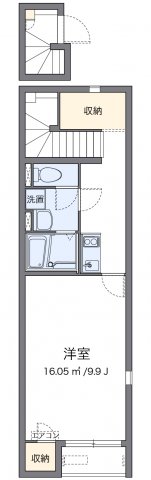 八王子市小比企町のアパートの間取り