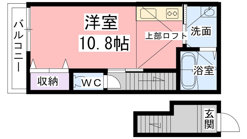 ラ・テラス和泉府中-12の間取り