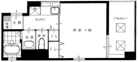 BELL緑橋の間取り