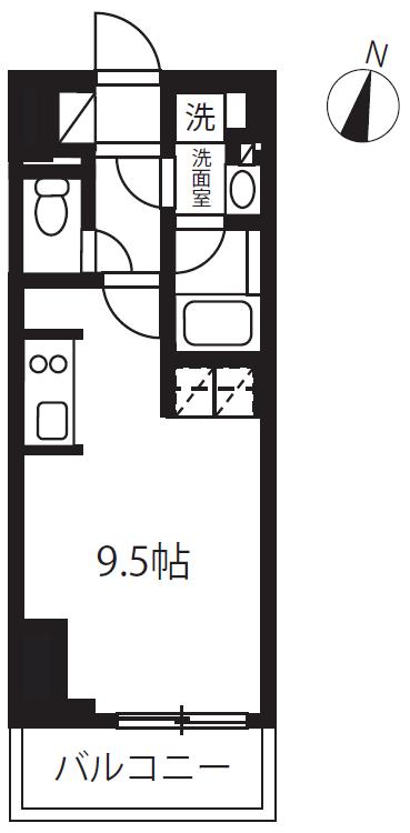 プライムメゾン千葉新町の間取り