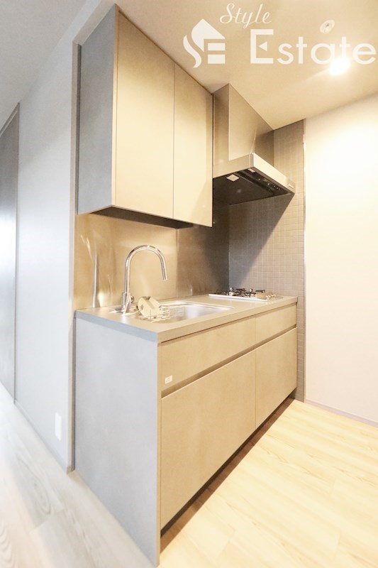 キッチン　システムキッチン・ガス二口コンロ