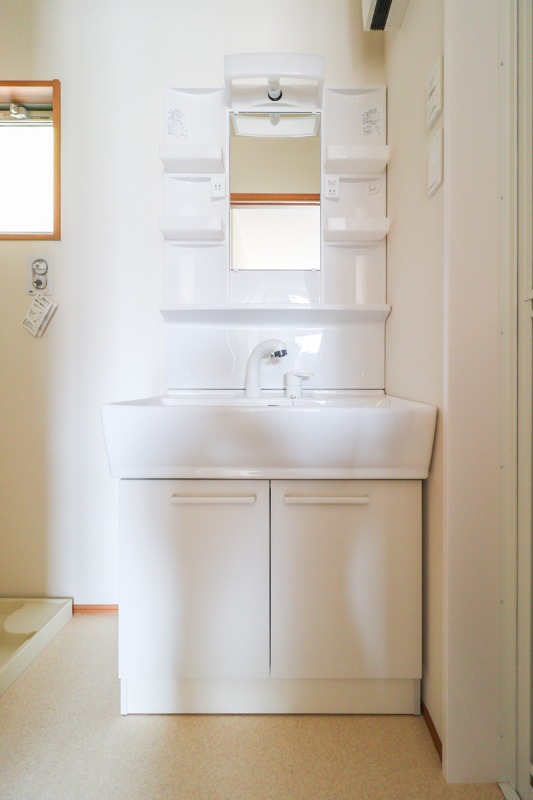 洗面設備　図面と現状に相違がある場合には現状を優先