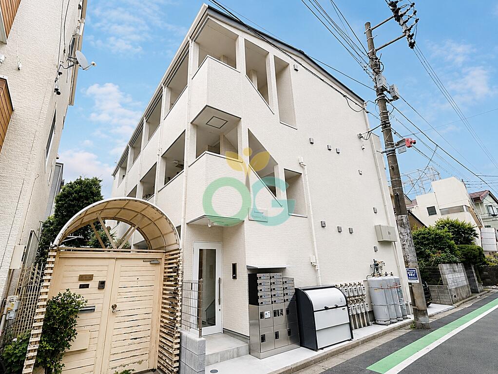 建物外観　洗礼されたスタイリッシュな建物です。