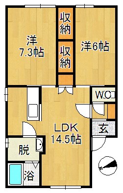 ニューハイツあゆみ_間取り_0