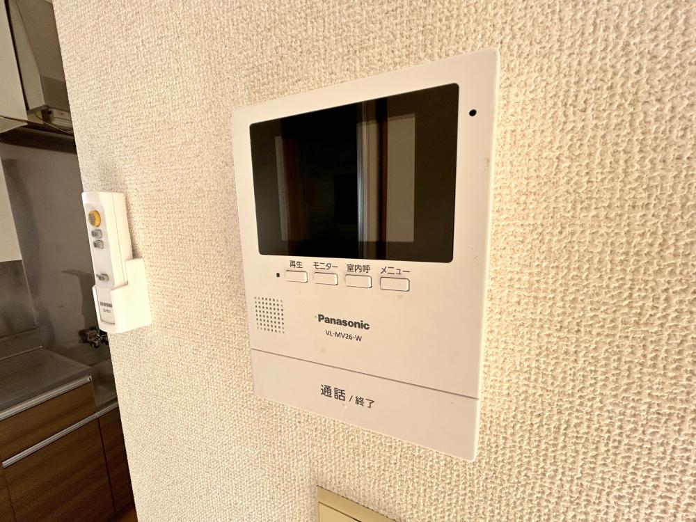 セキュリティ　顔が見えて安心のTVモニターフォン