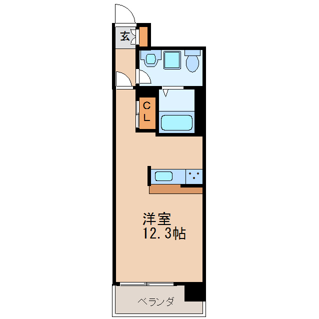 Gramercy Shirakawa Koenの間取り写真