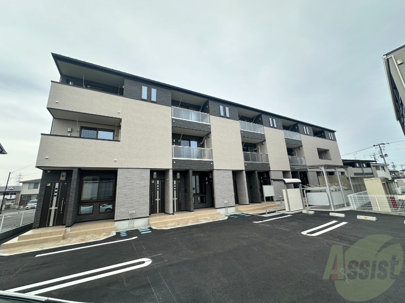 建物外観　宮城県仙台市太白区中田字前沖中「中田町アパート」