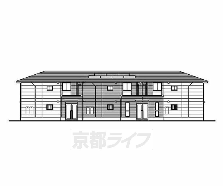 建物外観　予想図、完成予想図です。