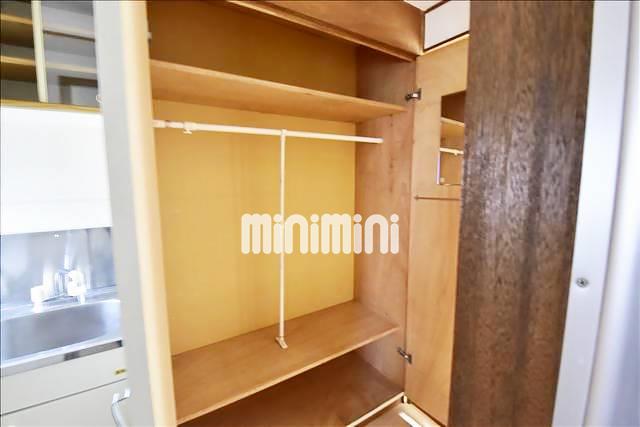 収納　収納スペース充実しています