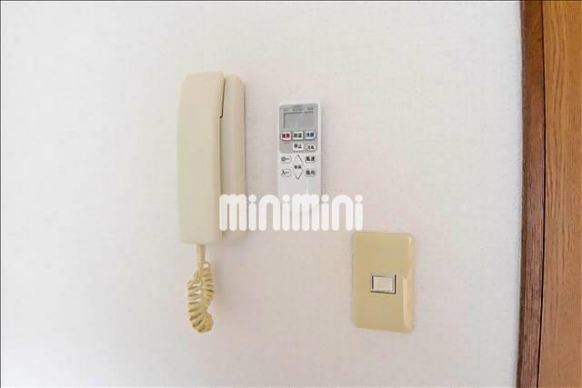 セキュリティ　来客を確認出来ます