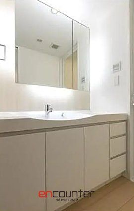 洗面設備　※同マンション別室参考写真