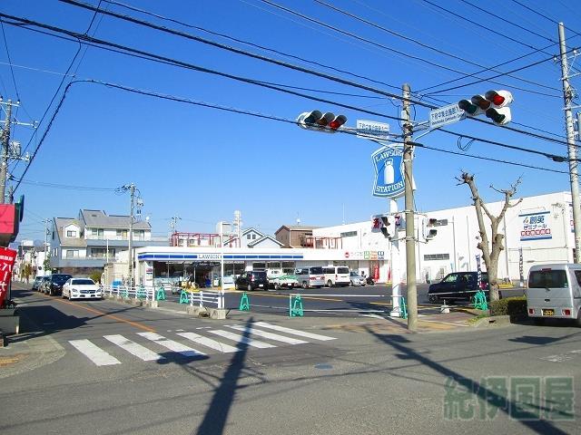 コンビニ　ローソン鴨宮店（コンビニ）まで297m