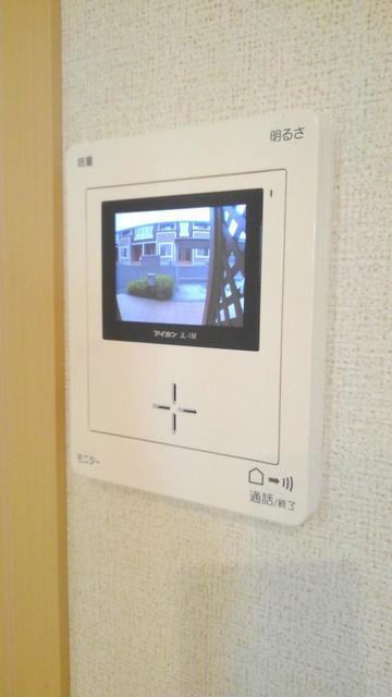 バルコニー　モニター付きインターホン