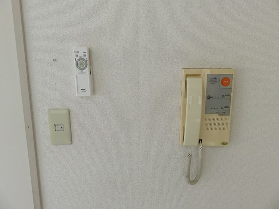 セキュリティ　※他号室の写真です。