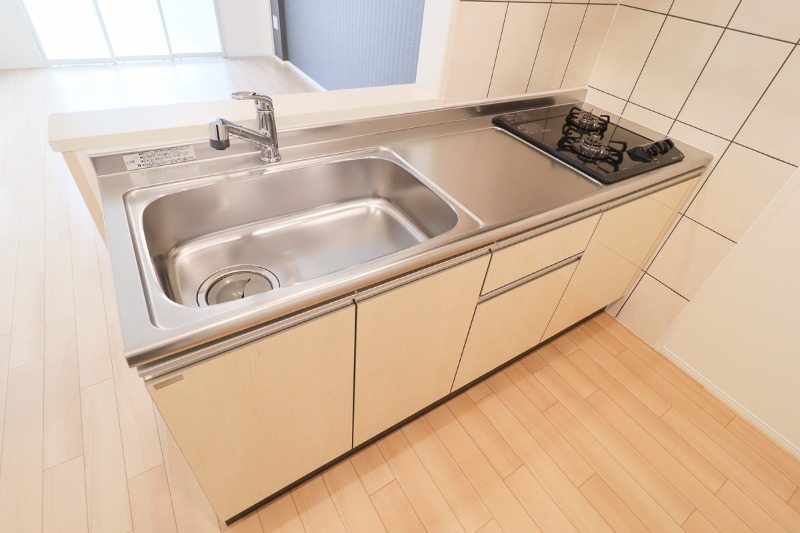 キッチン　図面と現状に相違がある場合には現状を優先